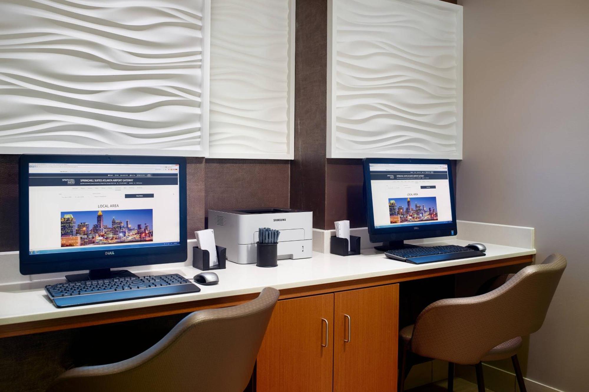 Springhill Suites By Marriott Atlanta Airport Gateway College Park Exterior foto